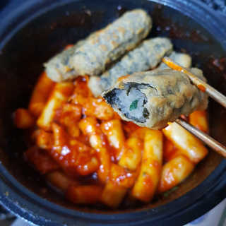 화곡미담 옛날 떡볶이 — 5점을 준 리뷰어가 2020년 3월 올린 사용 사진