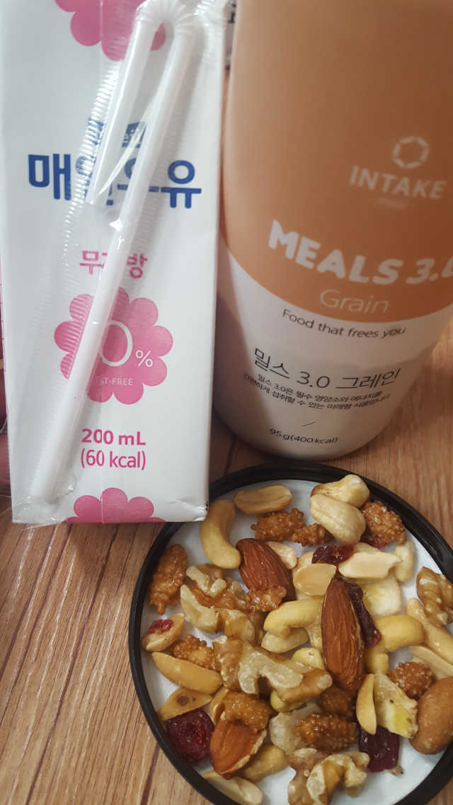 매일우유 무지방 멸균 우유 리뷰 사진