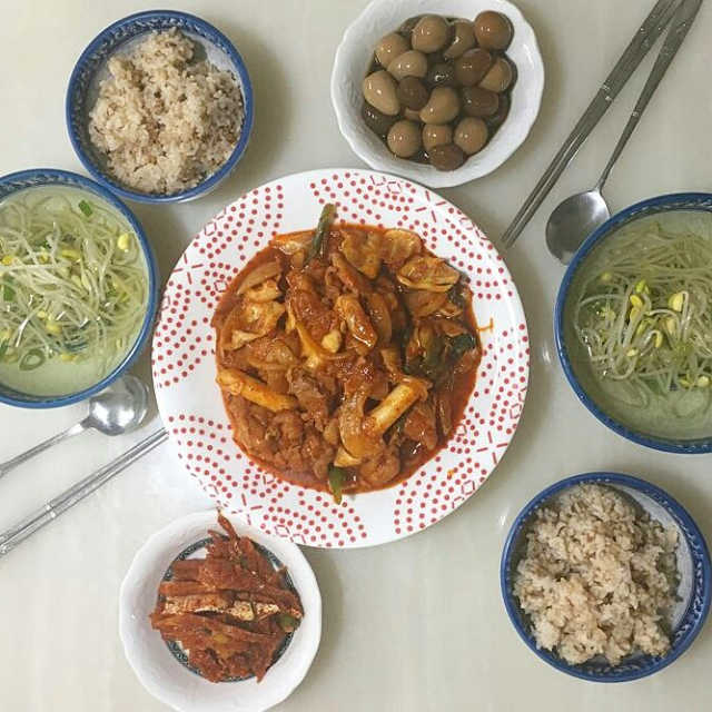집반찬연구소 닭갈비 세트 리뷰 사진