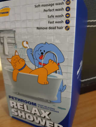 Pethroom 페스룸 PETHROOM RELAX SHOWER 페스룸 릴렉스 샤워기 — 5점을 준 리뷰어가 2018년 11월 올린 사용 사진