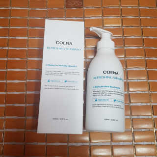 코에나샴푸 500ml — 5점을 준 리뷰어가 2019년 8월 올린 사용 사진