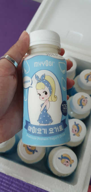 마이요기 요거트 — 5점을 준 리뷰어가 2019년 7월 올린 사용 사진
