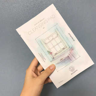 뷰디아니 바디 클렌징 패드 — 4.33점을 준 리뷰어가 2018년 9월 올린 사용 사진
