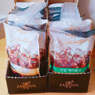 (주)쟈뎅 쟈뎅 시그니처 블랙, 헤이즐넛 230ml — 5점을 준 리뷰어가 2018년 7월 올린 사용 사진