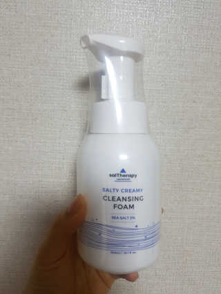 솔테라피 솔티 크리미 클렌징폼 300ml — 4점을 준 리뷰어가 2019년 4월 올린 사용 사진