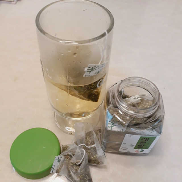 국내산 레몬밤 티백 리뷰 사진