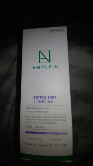 앰플엔 암 페트 펩티드 샷 AMPOULE — 5점을 준 리뷰어가 2019년 6월 올린 사용 사진