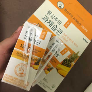 이롬 황성주의 과채습관 1일 야채 과일 주스 랜덤 세트 — 5점을 준 리뷰어가 2018년 7월 올린 사용 사진