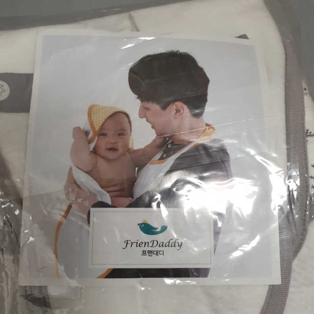 [프랜대디] 대나무 항균 기능성 아기목욕타올 리뷰 사진