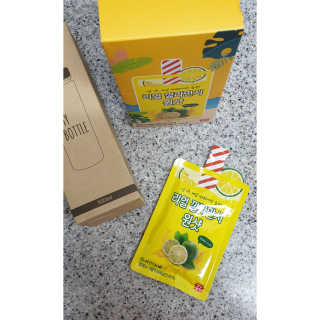 장수농가 리얼깔라만시 원샷 50ml 10팩+보틀 — 5점을 준 리뷰어가 2019년 5월 올린 사용 사진