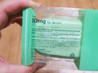 The10mg [100개 선착순] 10mg 알약비누 — 5점을 준 리뷰어가 2017년 7월 올린 사용 사진