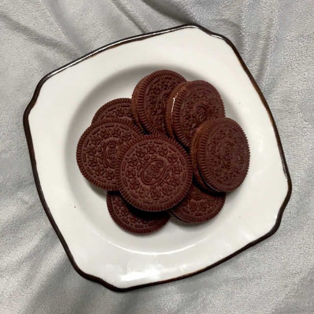 오레오 레드벨벳 리뷰 사진