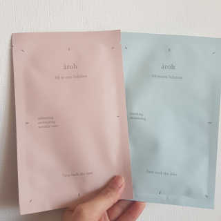 에이로 코스메틱 올인원 솔루션 마스크+모이스쳐 솔루션 마스크팩 — 5점을 준 리뷰어가 2018년 11월 올린 사용 사진