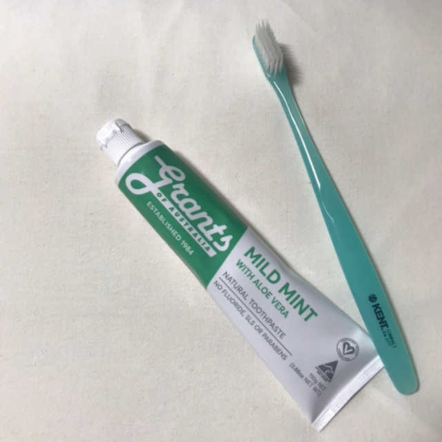 마일드 민트 위드 알로에베라맛 내추럴치약 리뷰 사진