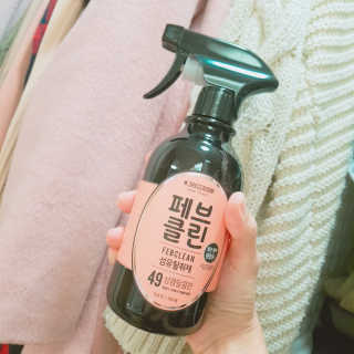 더블유드레스룸 페브클린 500ml — 5점을 준 리뷰어가 2018년 11월 올린 사용 사진