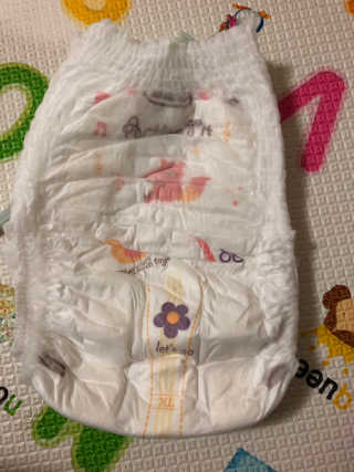 보솜이 액션핏 팬티형 — 4.5점을 준 리뷰어가 2019년 4월 올린 사용 사진
