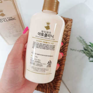 [아토클리닉] 우리 아기 여린 피부를 위한 로션 — 5점을 준 리뷰어가 2019년 7월 올린 사용 사진