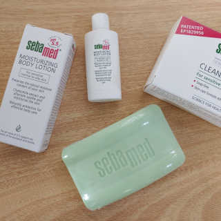세바메드 클래식 클렌징 바[비누] + 바디로션 15ml — 4점을 준 리뷰어가 2019년 9월 올린 사용 사진