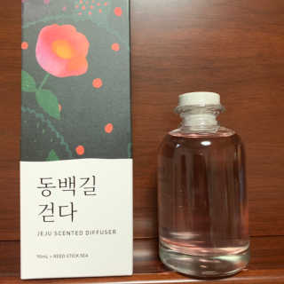 르플랑 제주 센티드 디퓨저 90ml 4종 — 5점을 준 리뷰어가 2018년 12월 올린 사용 사진