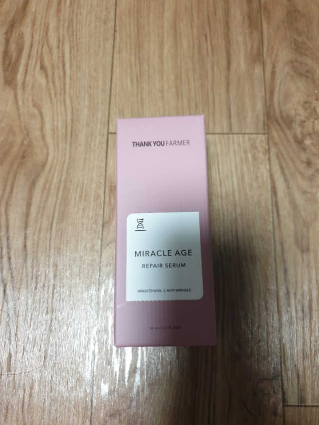 땡큐파머 미라클 에이지 리페어 세럼 리뷰 사진