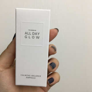ALL DAY GLOW [올 데이 글로우] 카밍 밸런스 앰플 30ml — 4.5점을 준 리뷰어가 2019년 11월 올린 사용 사진