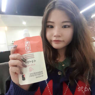 자연원 복다방 2종 100ml 10포씩 — 5점을 준 리뷰어가 2018년 12월 올린 사용 사진