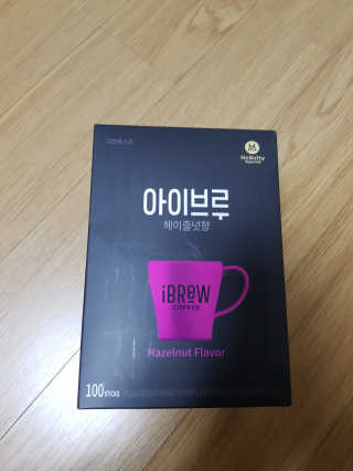 한국맥널티 아이브루 헤이즐넛향 100T — 2점을 준 리뷰어가 2019년 10월 올린 사용 사진