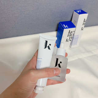 키노닉스 펀더멘탈 하이드레이팅 앰플 부스터 — 3점을 준 리뷰어가 2019년 4월 올린 사용 사진