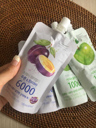 풀무원 프레시 워터젤리 — 5점을 준 리뷰어가 2018년 8월 올린 사용 사진