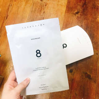 누메로 8 클리어링 모이스처 마스크팩 — 4.67점을 준 리뷰어가 2018년 2월 올린 사용 사진