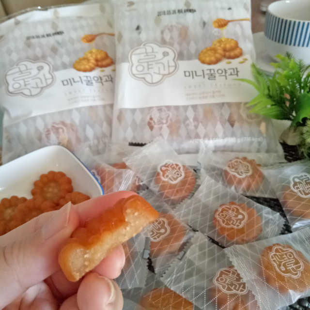 삼립 미니 약과 리뷰 사진