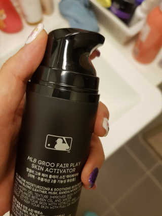 MLB GROO Fair Play SKIN ACTIVATOR — 5점을 준 리뷰어가 2018년 8월 올린 사용 사진