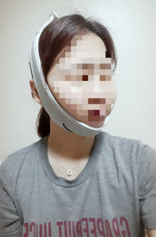 메디미 브이미 업 2스텝 브이라인벨트 — 4점을 준 리뷰어가 2017년 10월 올린 사용 사진