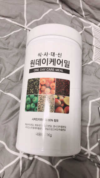 (주)이스터비엔에프 식사대용선식 원데이케어밀 1KG 대용량 — 5점을 준 리뷰어가 2019년 1월 올린 사용 사진