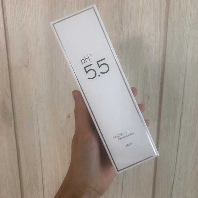 포므시 스노우화이트클렌징폼pH5.5 리뷰 사진