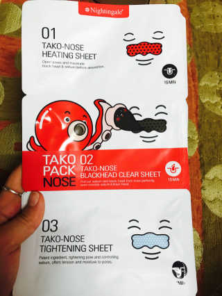 나이팅게일 TAKO PACK NOSE [문어코팩] — 5점을 준 리뷰어가 2017년 6월 올린 사용 사진