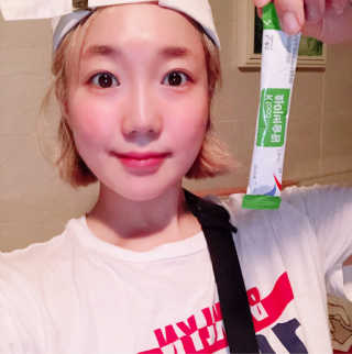 두루원 똥기사의 Kfood 화이버슬림 — 3.5점을 준 리뷰어가 2018년 7월 올린 사용 사진