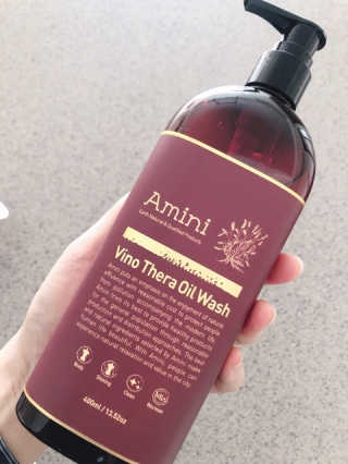 아미니 비노테라 오일워시 400ml 대용량 — 4점을 준 리뷰어가 2019년 9월 올린 사용 사진