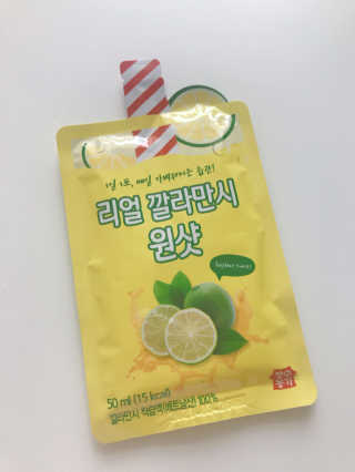 장수농가 리얼깔라만시 원샷 50ml 10팩+보틀 — 5점을 준 리뷰어가 2019년 5월 올린 사용 사진