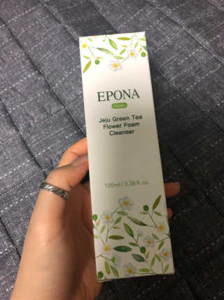 에포나 제주 녹차꽃 화산송이 폼클렌저 — 3점을 준 리뷰어가 2019년 2월 올린 사용 사진