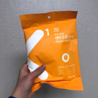 레인보우샵 올인원세탁세제,베이킹소다 스틱포6개입+세탁조클리너 — 4점을 준 리뷰어가 2018년 3월 올린 사용 사진