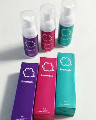 폼글 I foamgle [폼글] 거품가글 50ml 3종 - 민트, 라벤더, 라즈베리 — 2.5점을 준 리뷰어가 2019년 11월 올린 사용 사진
