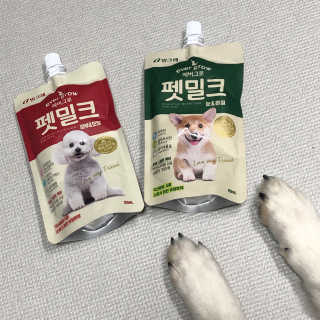 [빙그레] 에버그로 생유산균 1봉（10포입）+펫밀크2팩 — 3점을 준 리뷰어가 2019년 5월 올린 사용 사진