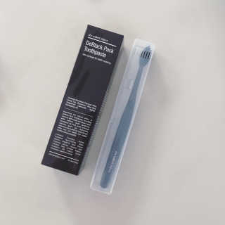 the naked object 디블랙팩치약 디블랙칫솔 세트 — 4점을 준 리뷰어가 2020년 2월 올린 사용 사진