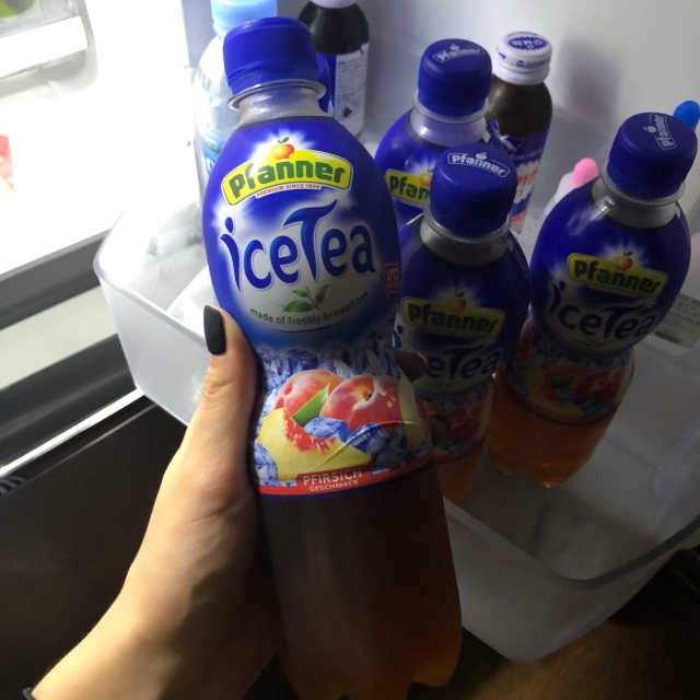 패너 복숭아 아이스티 리뷰 사진