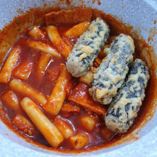 화곡미담 옛날 떡볶이 — 5점을 준 리뷰어가 2020년 3월 올린 사용 사진