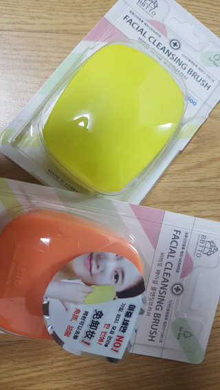 비비또 페이셜 클렌징 브러쉬 2P — 4점을 준 리뷰어가 2018년 7월 올린 사용 사진
