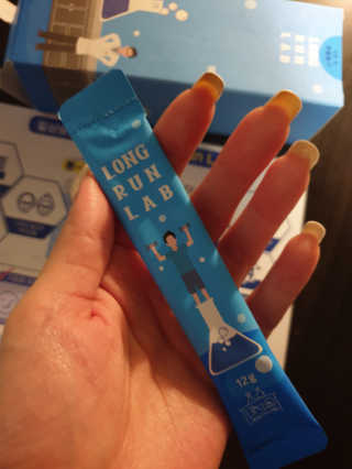 BAIO HEALTH LABS LONG RUN LAB 10개입 1박스 — 3점을 준 리뷰어가 2020년 2월 올린 사용 사진