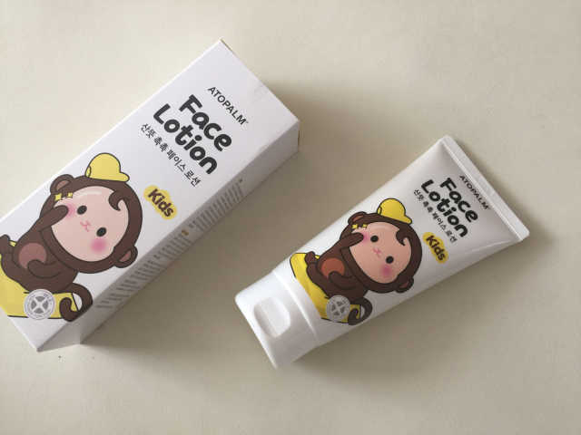 Atopalm 키즈 페이스 로션 리뷰 사진