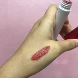 [블랙루즈] 코튼 립 컬러 — 4.5점을 준 리뷰어가 2018년 9월 올린 사용 사진